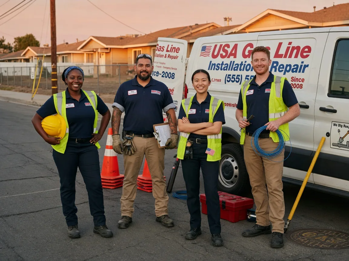Gas Line Installation company in Fries, VA